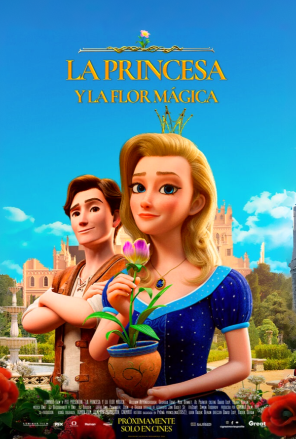 LA PRINCESA Y LA FLOR MAGICA